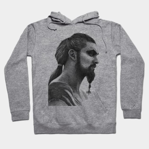 Jason Momoa Hoodie by korobovart